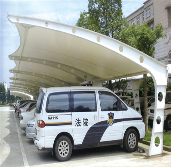 膜結(jié)構(gòu)汽車停車棚